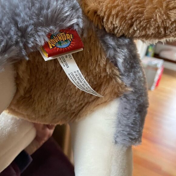 Adventure Planet Large Wolf Plush Wolf Republic Owl Plush - Picture 12 of 14